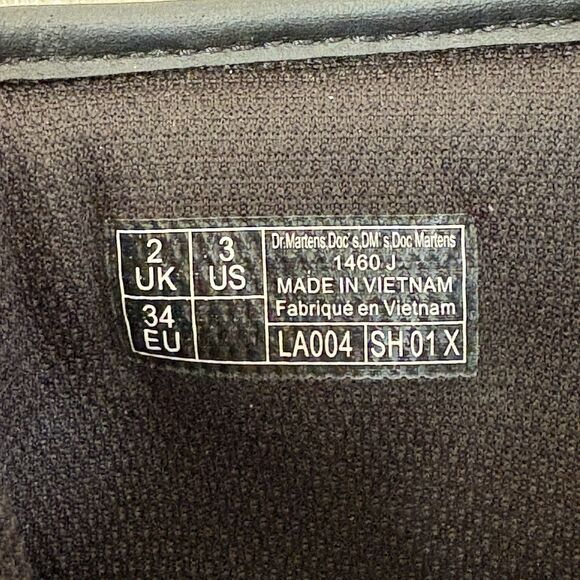 Dr. Martens Rainbow 1460 Junior Tie Dye Colorful Ombre Pascal Boots Youth Size 3 - Picture 7 of 9